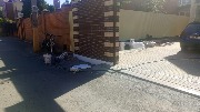 Мы приступаем к отделочным работам – это цоколь забора