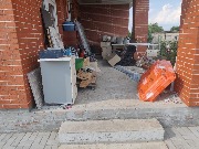 Мы приступили к очередному объекту. Здесь будет произведено утепление и декоративная отделка цоколя