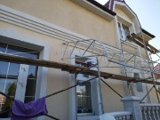 Ремонт фасада - процесс выполнения подходит к завершению<br />
