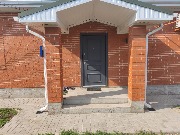 Мы приступили к очередному объекту. Здесь будет произведено утепление и декоративная отделка цоколя