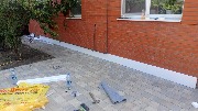 Цоколь дома утеплим фасадным пенопластом