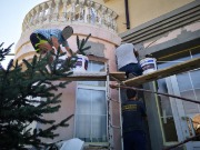 На объекте активно ведутся ремонтные работы