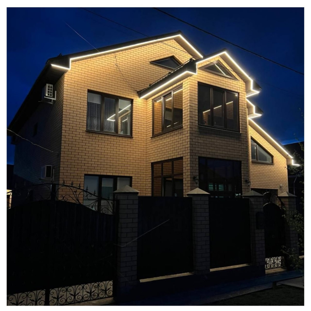 Монтаж гибкого неона