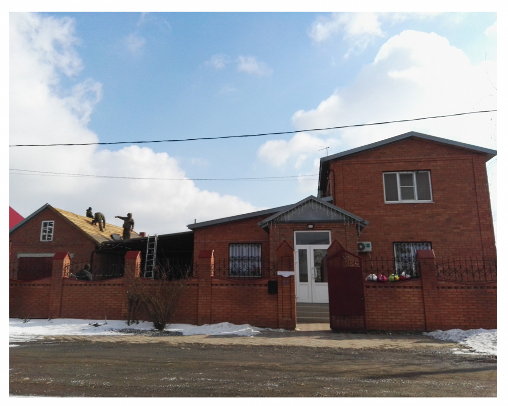 Фасад дома - фото до и после Фасад дома - фото до и после