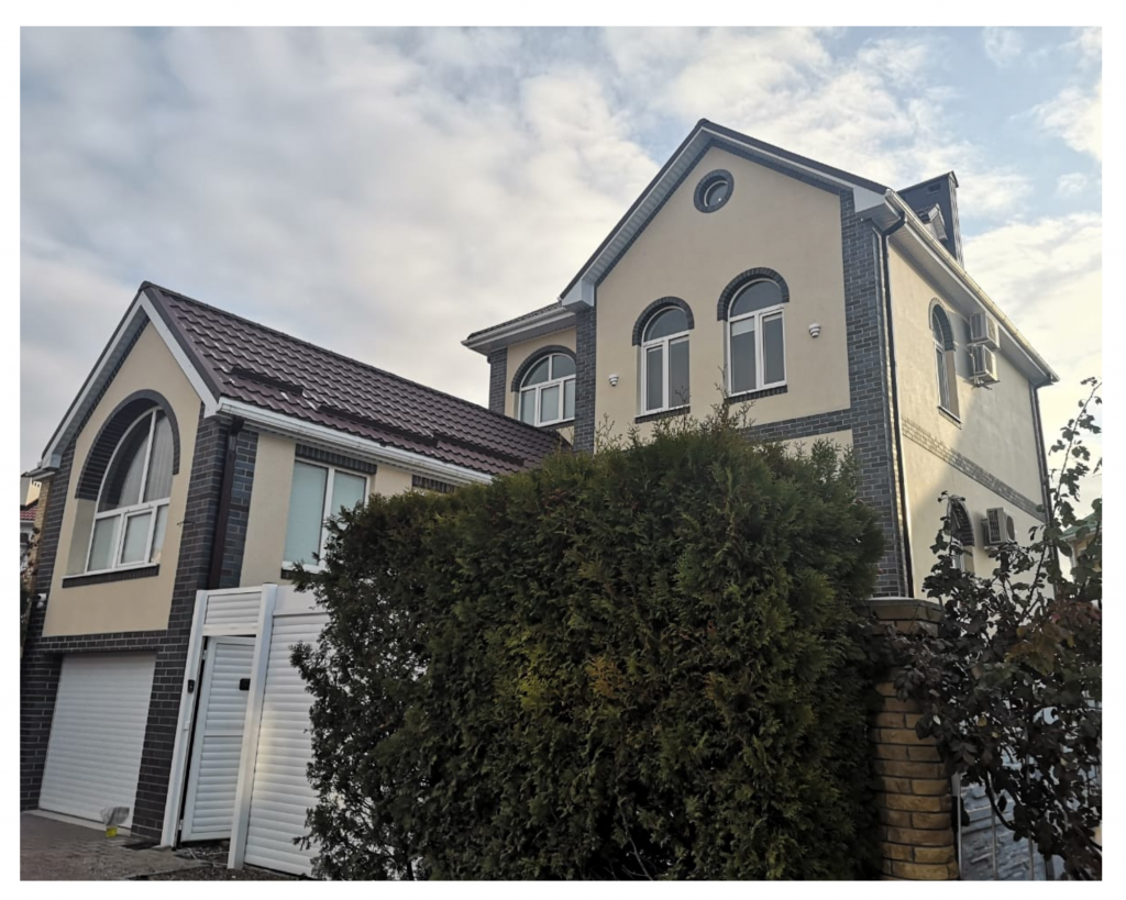 Фасад дома - фото до и после Фасад дома - фото до и после